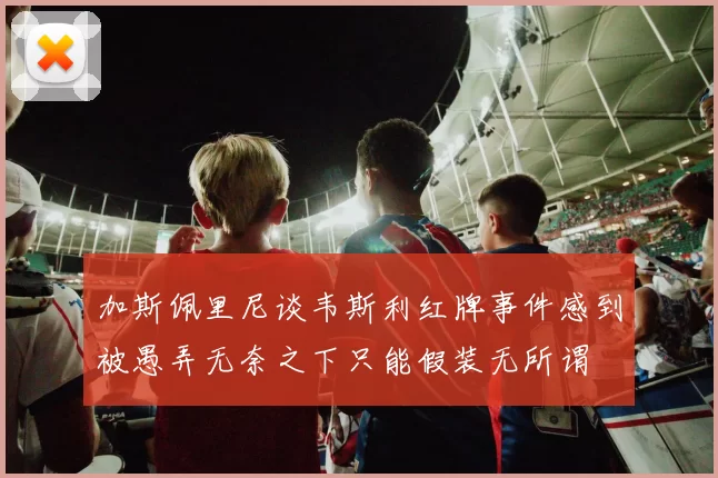 加斯佩里尼谈韦斯利红牌事件感到被愚弄无奈之下只能假装无所谓